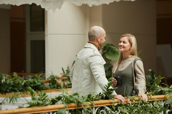 Fabric hanging pots for balconies